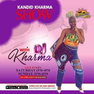 Kandid Kharma show with DJ Kharma LIVE
